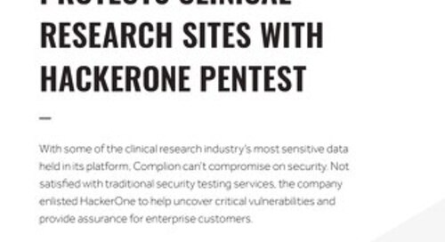 How Complion Protects Clinical Research Sites With HackerOne Pentest