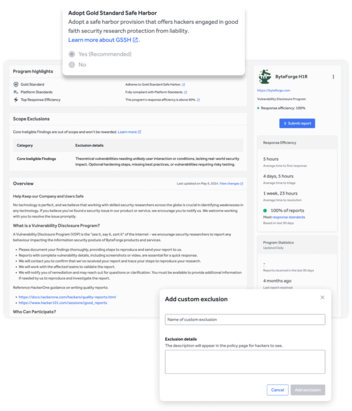 VDP Disclosure